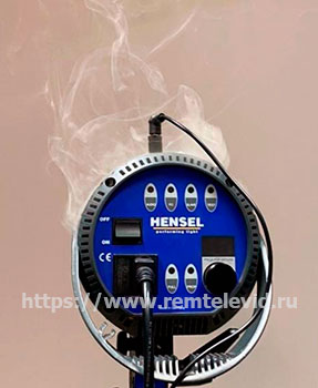 Симптомы неисправностей студийных моноблоков Hensel